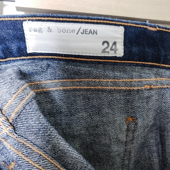 Rag & Bone Jean Blue Dorset Skinny Jeans - Picture 8 of 10